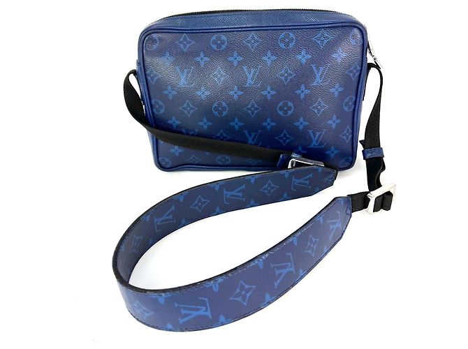 Borsa a tracolla blu per esterni Taigarama LOUIS VUITTON - vista 2