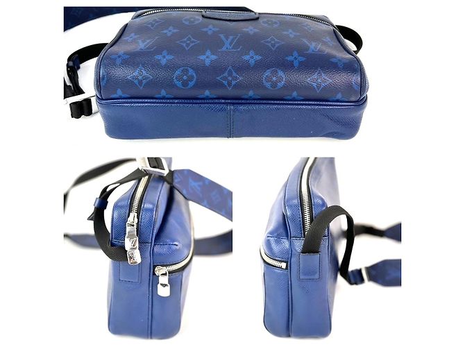 Borsa a tracolla blu per esterni Taigarama LOUIS VUITTON - vista 3