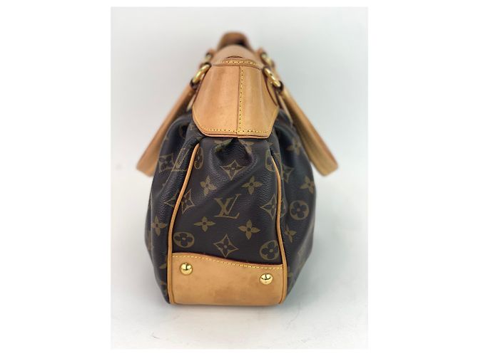Sac tote Monogram marron BOETIE PM de Louis Vuitton - vue 4