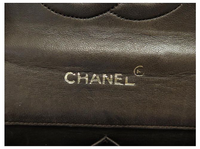VINTAGE CHANEL ZEITLOSE HANDTASCHE BRAUNE EIDECHSENLEDER-CROSBODY-EIDECHSTASCHE - Ansicht 12