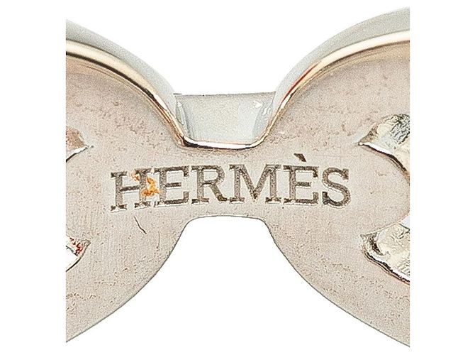 Hermès Hermes SV925 54 Kette Dunkle Anshene PM Ring in gutem Zustand Silber - Ansicht 4