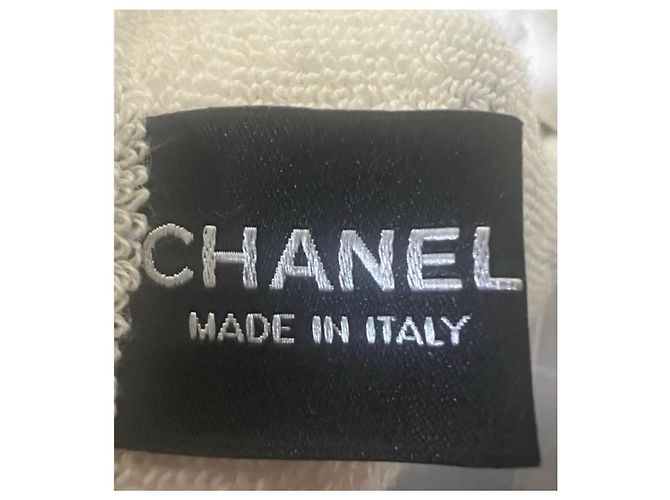 Autre Marque Toalla de baño Chanel Azul marino Algodón - vista 3