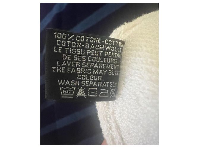Autre Marque Toalla de baño Chanel Azul marino Algodón - vista 4