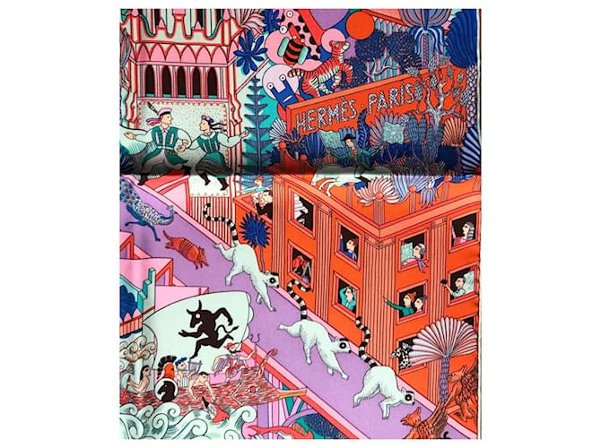 Hermès Animapolis RARO Verde Lavanda - vista 2