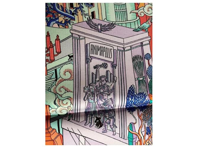 Hermès Animapolis RARO Verde Lavanda - vista 3