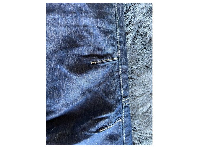 Jeans cargo blu di Giorgio Armani dei primi anni 2000 - vista 4