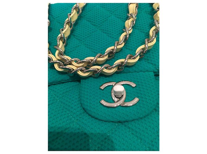 Chanel TIMELESS / Klassische Umhängetasche Grün - Ansicht 8