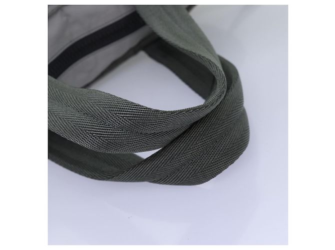 Tote PRADA Sport-Einkaufstasche Nylon Grau Auth ep4219 Braun - Ansicht 7