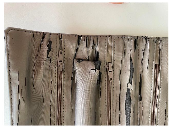 Damiani Joyero de cuero marrón Castaño - vista 7