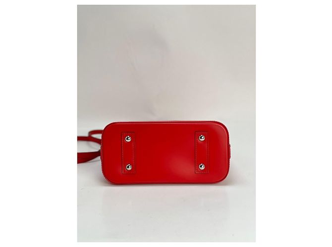 Borsa a tracolla LOUIS VUITTON Alma BB Epi Coquelicot Rosso - vista 5