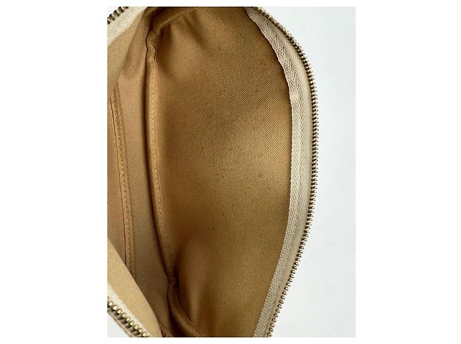 Bolsa Pochette Acessórios Damier Azur Branca Louis Vuitton Branco - vista 4