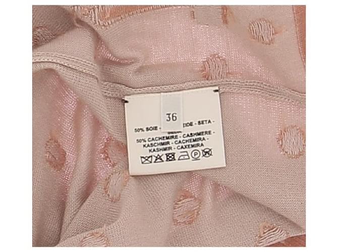 Strickwaren Hermès T.FR 36 Seide Beige - Ansicht 5