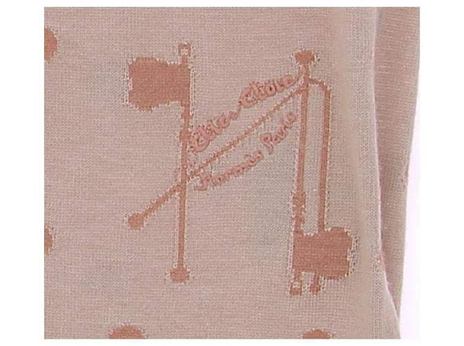 Strickwaren Hermès T.FR 36 Seide Beige - Ansicht 6