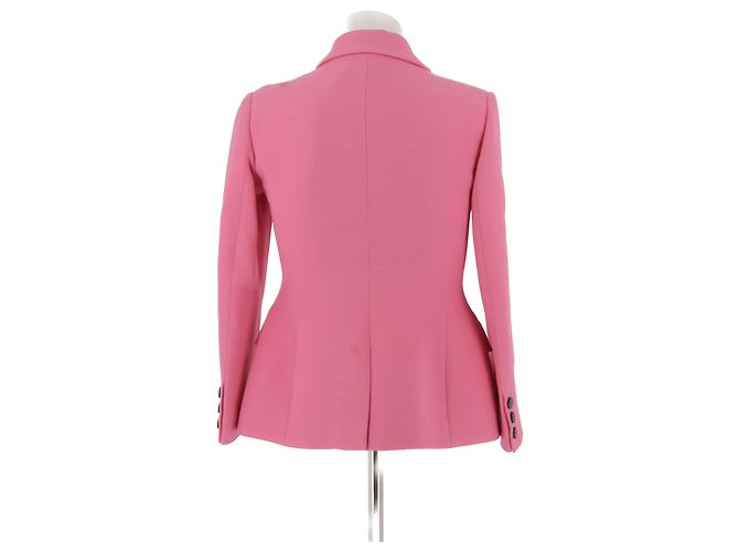 Dior Jacken T.FR 34 Wolle Pink - Ansicht 2