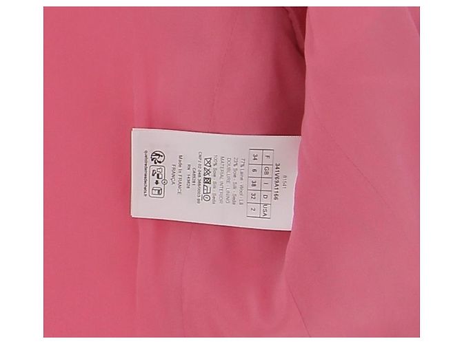 Dior Jacken T.FR 34 Wolle Pink - Ansicht 5