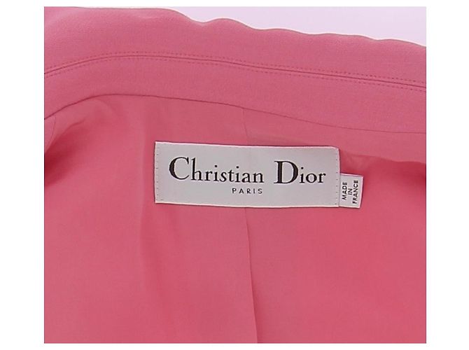 Dior Jacken T.FR 34 Wolle Pink - Ansicht 6
