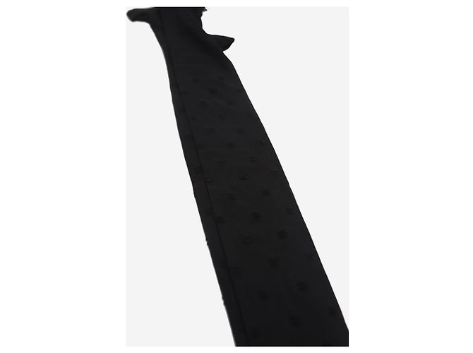 Chanel Calça preta com logo CC Preto - vista 3