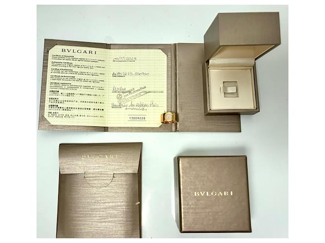 Bulgari BVGLARI BVLGARI Ring. Golden - Ansicht 7