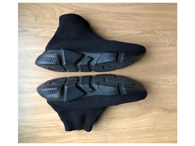 Balenciaga Speed Trainers EU 43 (edizione limitata nera su nera) Nero - vista 2
