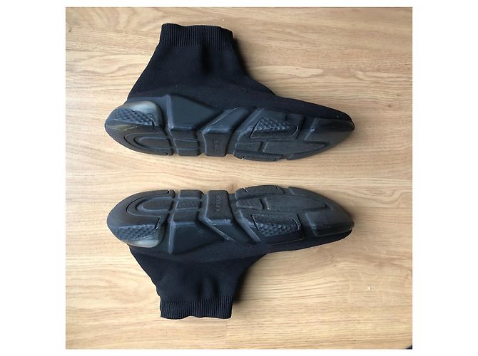 Balenciaga Speed Trainers EU 43 (edizione limitata nera su nera) Nero - vista 3