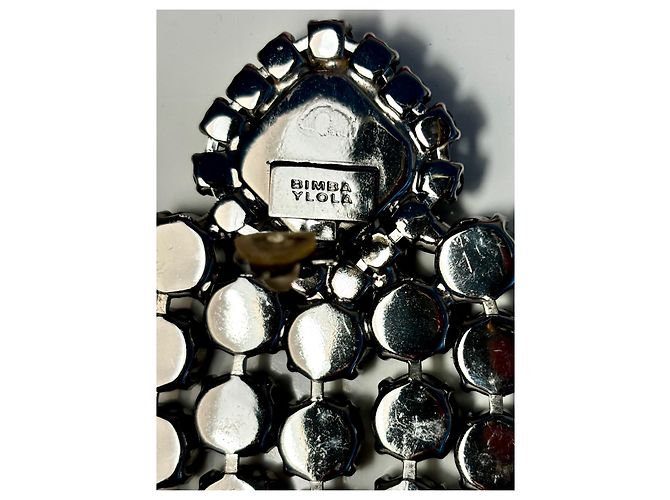 Bimba & Lola Orecchini vintage con cristalli Bimba&Lola Silver hardware - vista 4