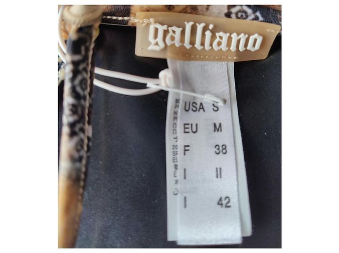 Galliano Face Bikini Caramel Polyamid Karamell - Ansicht 3