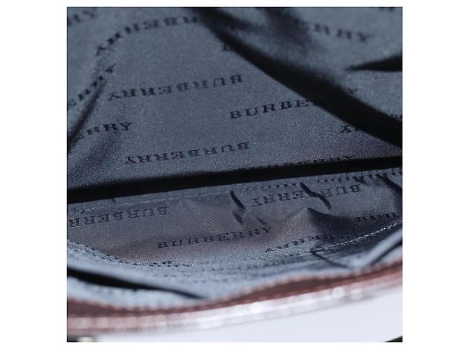 BURBERRY Borsa a mano Nova Check Canvas Beige Auth ep4500 - vista 15