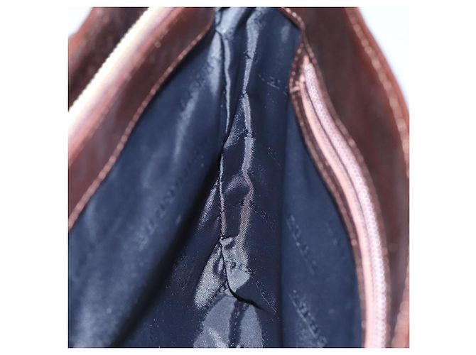 BURBERRY Borsa a mano Nova Check Canvas Beige Auth ep4500 - vista 18