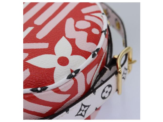 Borsa LOUIS VUITTON Giant Crafty Boite Chapoe Souple con monogramma M45364 auth 74682S Rosso - vista 18