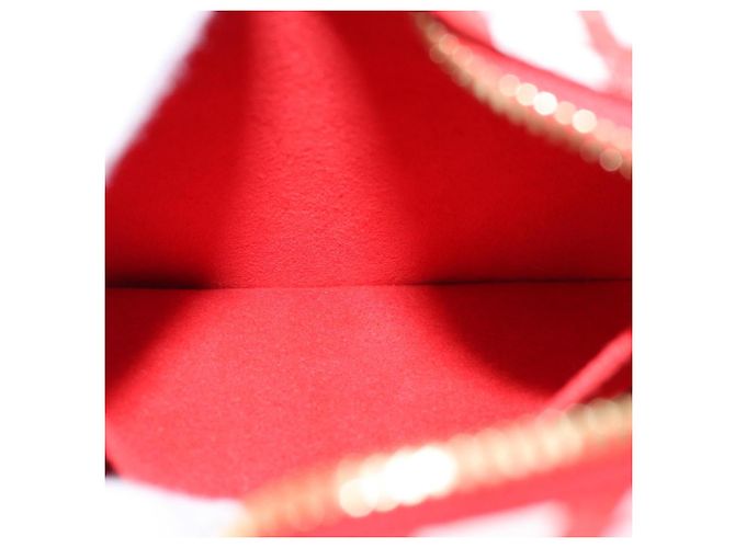 Borsa LOUIS VUITTON Giant Crafty Boite Chapoe Souple con monogramma M45364 auth 74682S Rosso - vista 21