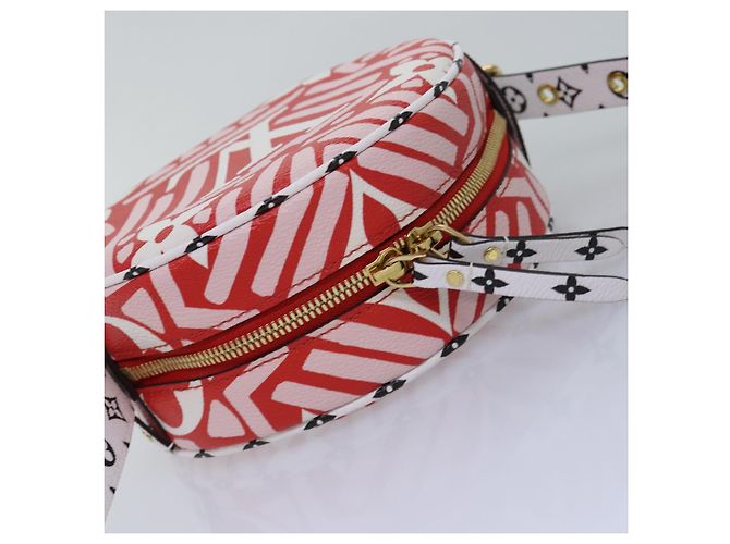 Borsa LOUIS VUITTON Giant Crafty Boite Chapoe Souple con monogramma M45364 auth 74682S Rosso - vista 6
