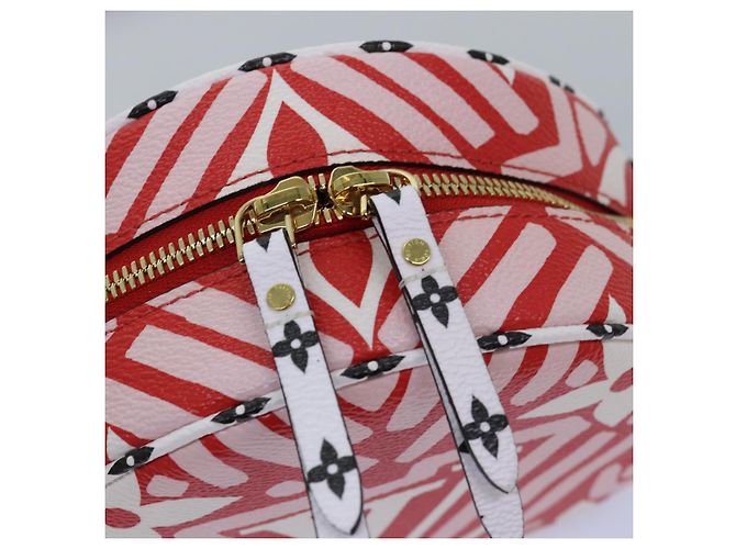 Borsa LOUIS VUITTON Giant Crafty Boite Chapoe Souple con monogramma M45364 auth 74682S Rosso - vista 8