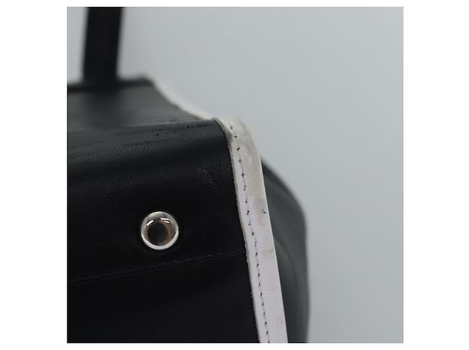 BALENCIAGA Borsa A Spalla Pelle Nera Auth bs14918 Nero - vista 11