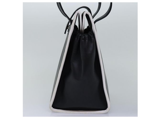 BALENCIAGA Borsa A Spalla Pelle Nera Auth bs14918 Nero - vista 5
