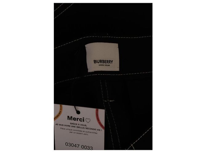 Burberry Wollhose Schwarz - Ansicht 5