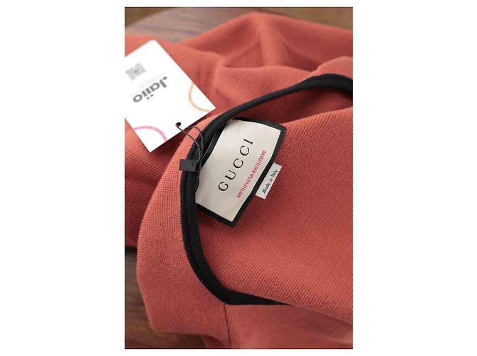 Gucci Suéter de algodão laranja - vista 5