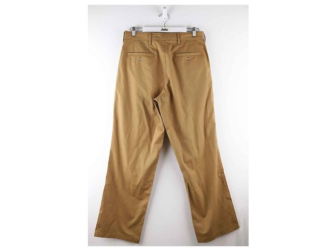 Burberry Pantaloni in cotone Marrone - vista 3