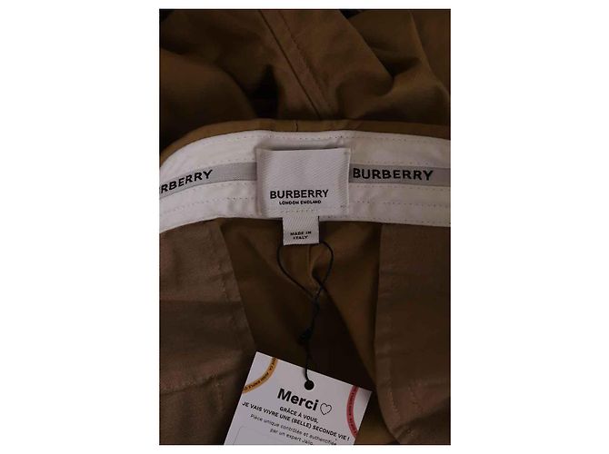 Burberry Pantaloni in cotone Marrone - vista 5