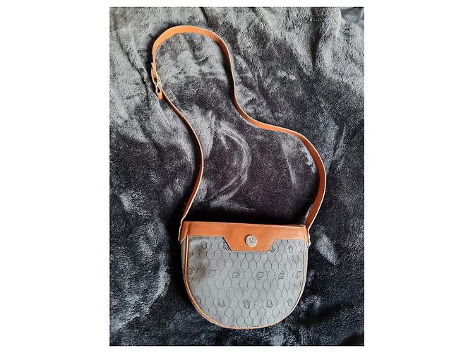 Borsa a tracolla Christian Dior Monogramma Marrone Grigia Grigio - vista 2