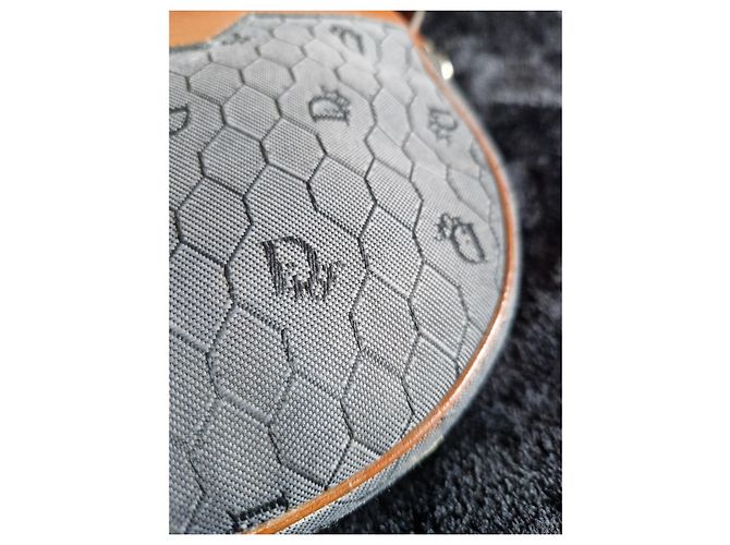 Borsa a tracolla Christian Dior Monogramma Marrone Grigia Grigio - vista 5