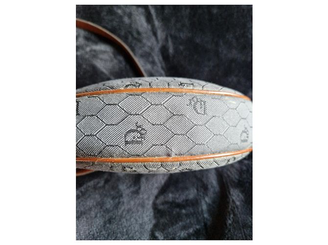 Borsa a tracolla Christian Dior Monogramma Marrone Grigia Grigio - vista 8