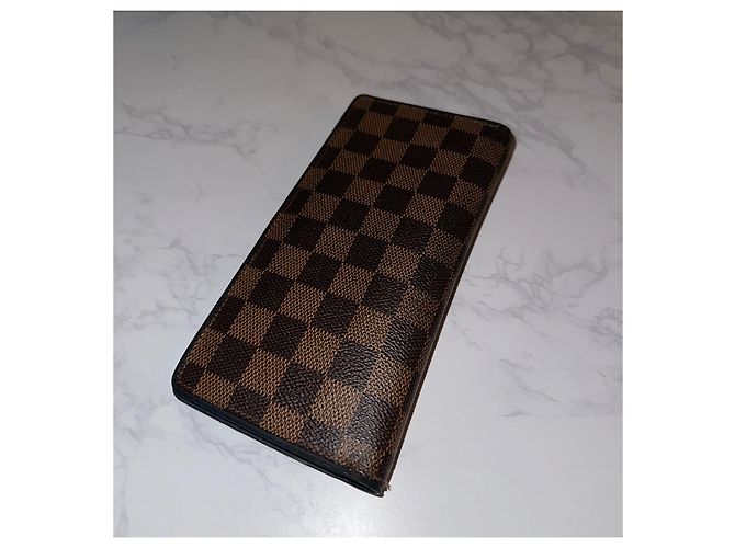 Louis Vuitton wallet brown leather - view 4