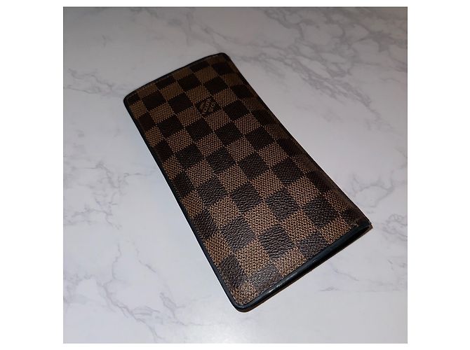 Louis Vuitton wallet brown leather - view 5