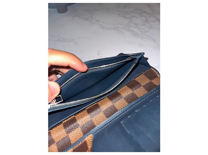 Louis Vuitton wallet brown leather - view 7