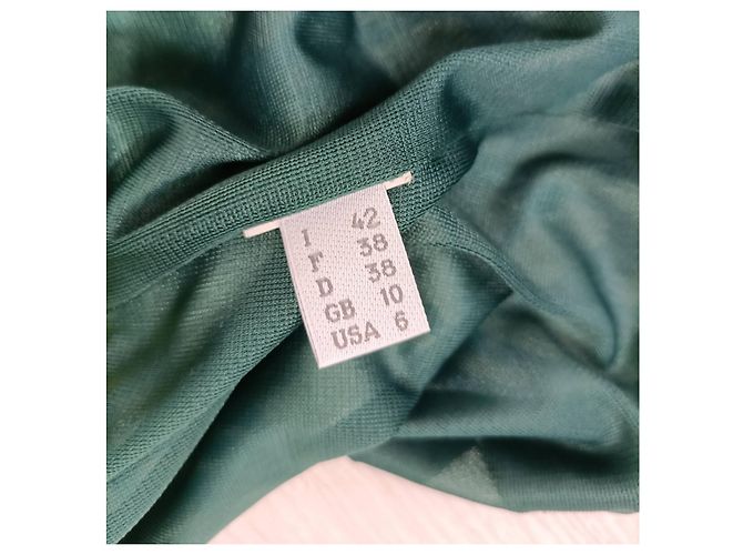 Y2K Sommerkleid Alberta Ferretti Mehrfarben Grün - Ansicht 4