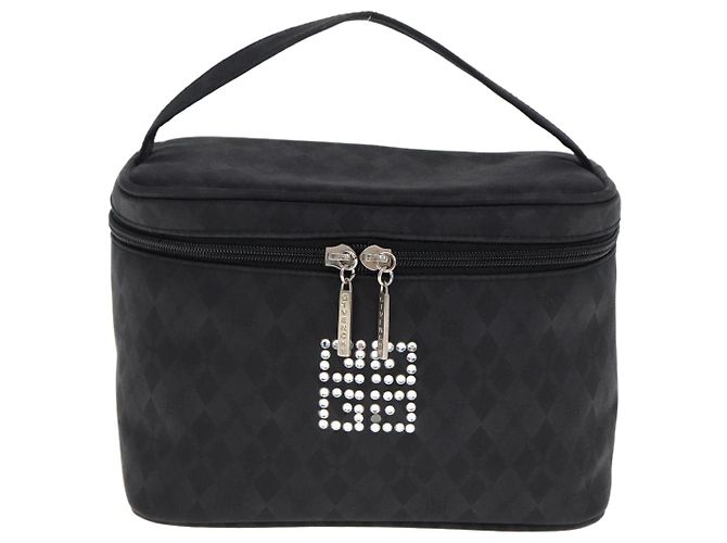 Pochette cosmetica Vanity GIVENCHY in nylon nero Auth am6346 - vista 13