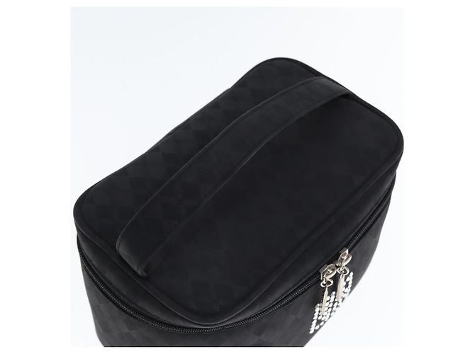 Pochette cosmetica Vanity GIVENCHY in nylon nero Auth am6346 - vista 7
