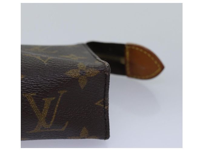 LOUIS VUITTON Monogram Poche Toilette 15 Pouch M47546 LV Auth 76270 Monogramma - vista 14