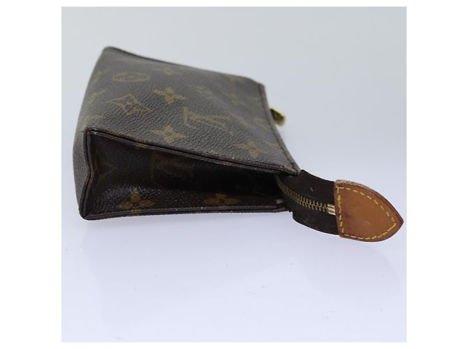 LOUIS VUITTON Monogram Poche Toilette 15 Pouch M47546 LV Auth 76270 Monogramma - vista 4