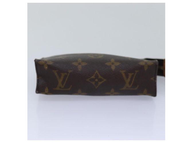 LOUIS VUITTON Monogram Poche Toilette 15 Pouch M47546 LV Auth 76270 Monogramma - vista 6